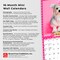 Puppies in Pink | 2026 7 x 14 Inch (Hanging) Monthly Mini Wall Calendar